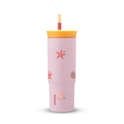 Copo Térmico Owala Tumbler 710ml Ocean Blush Rosa