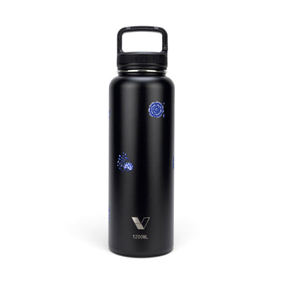 Garrafa Térmica Versity ColdKeeper 1200ml Porcelana de Coalas Preta
