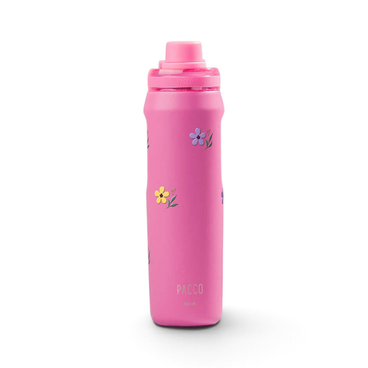 Garrafa Térmica PACCO Vyta 650ml Floral Club Chiclete