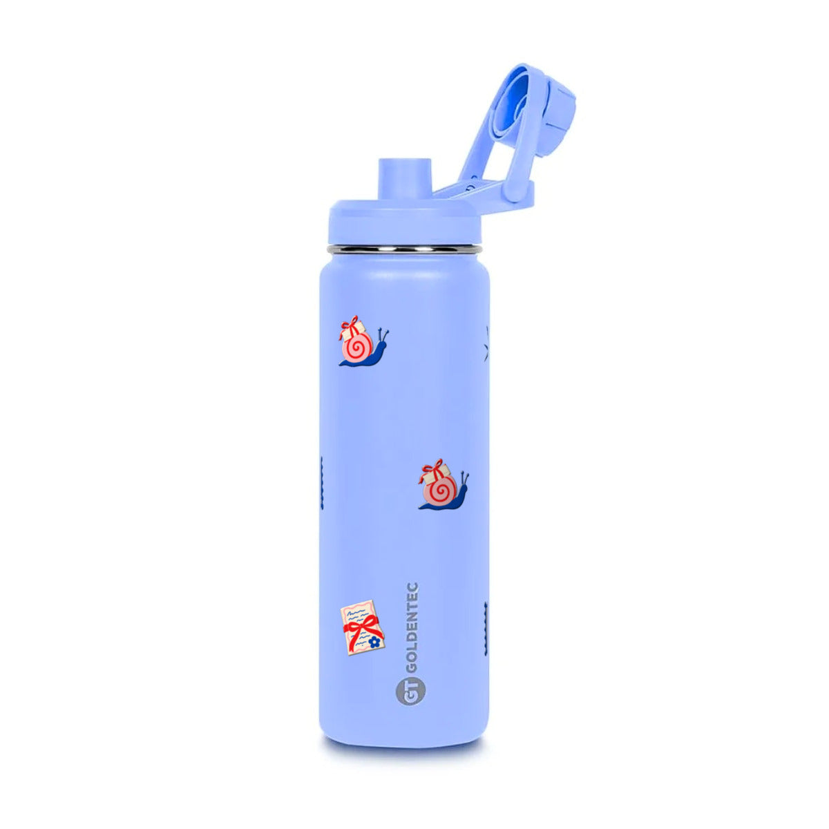 Garrafa Térmica Goldentec 750ml Clube das Cartas Lavanda