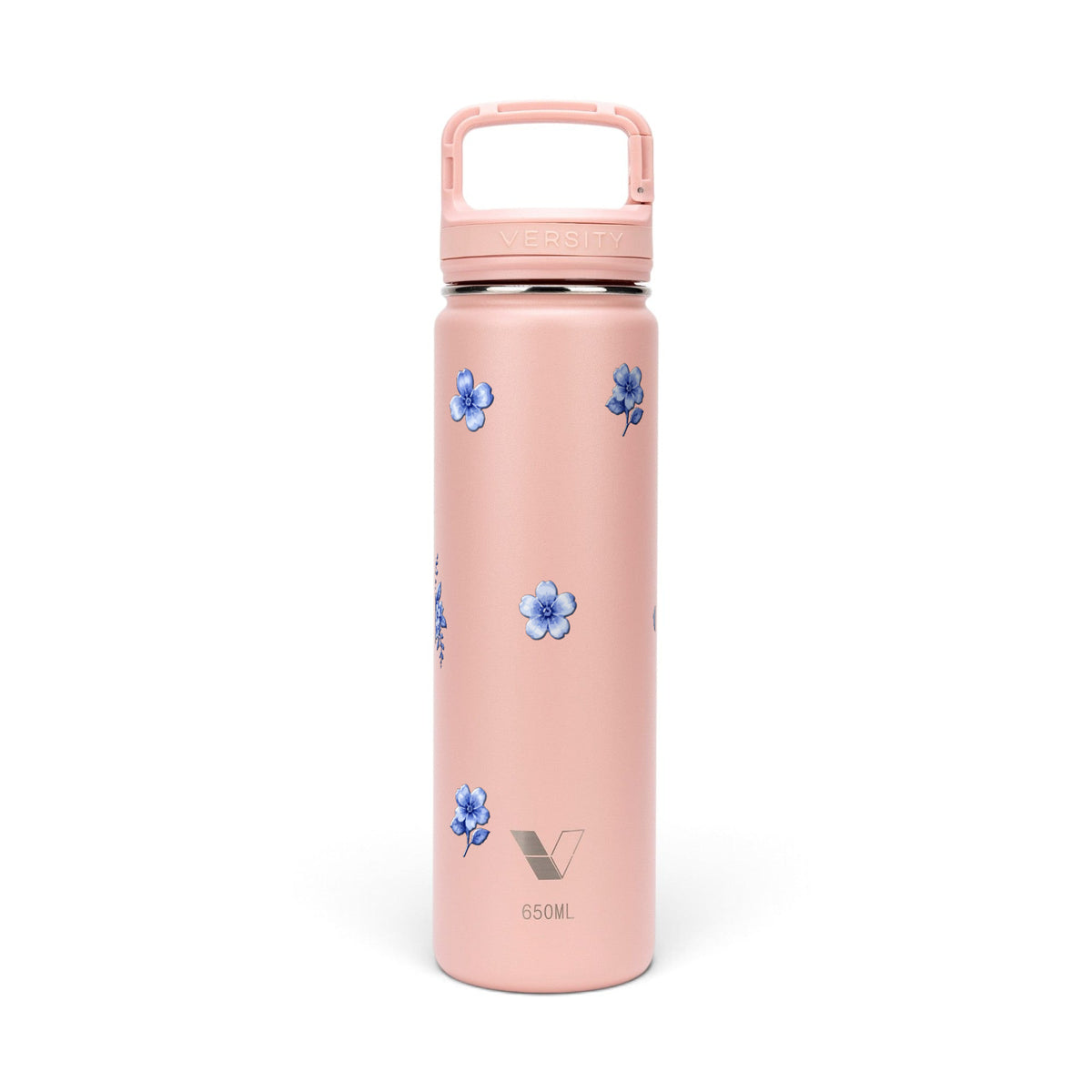 Garrafa Térmica Versity ColdKeeper 650ml Jardim Azul Rose