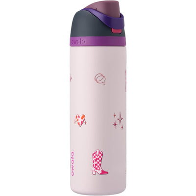 Garrafa Térmica Owala FreeSip 710ml Country Rosa Dreamy Field