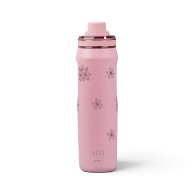 Garrafa Térmica PACCO Vyta 650ml Floral Rosa Sweet Rose