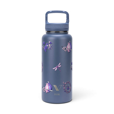Garrafa Térmica Versity ColdKeeper 950ml Natureza Lilás Azul