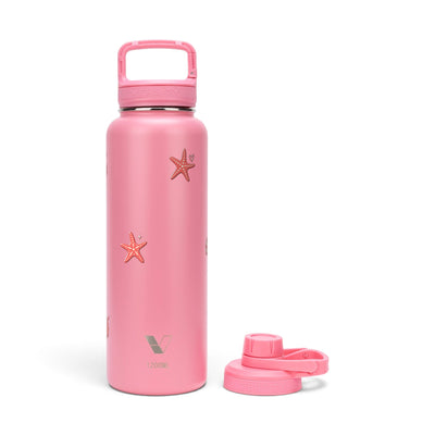 Garrafa Térmica Versity ColdKeeper 1200ml Ocean Blush Rosa Chiclete