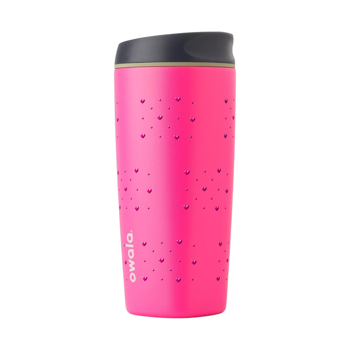Copo Térmico Owala SmoothSip 600ml Corações Rosa PINK WATERMELON