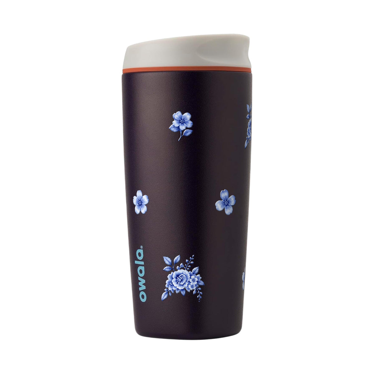 Copo Térmico Owala SmoothSip 600ml Jardim Azul BLUE NAVY