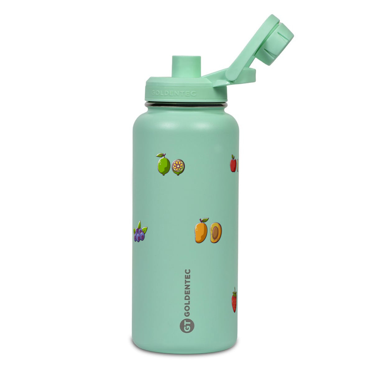 Garrafa Térmica Goldentec 1000ml Frutas Verde Menta