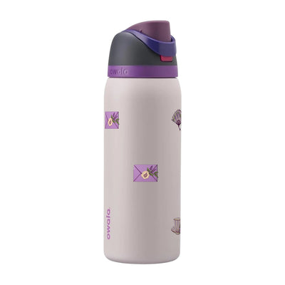 Garrafa Térmica Owala FreeSip 946ml Lavanda Botânica Dreamy Field