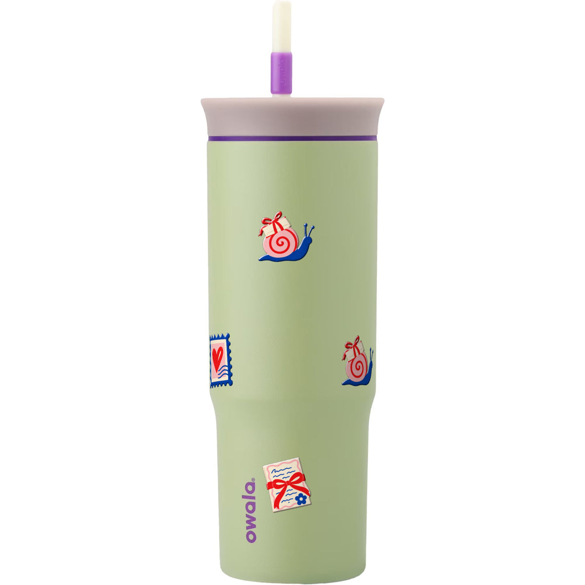 Copo Térmico Owala Tumbler 710ml Clube das Cartas Verde