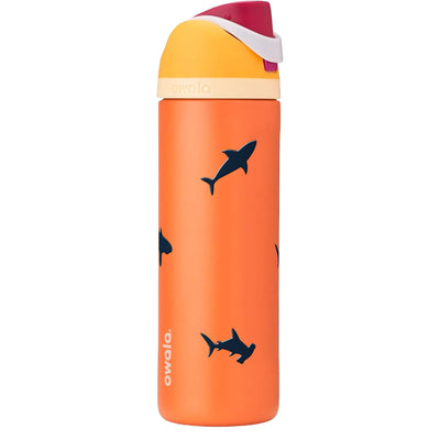 Garrafa Térmica Owala FreeSip 710ml Tubarões Citrus Crush