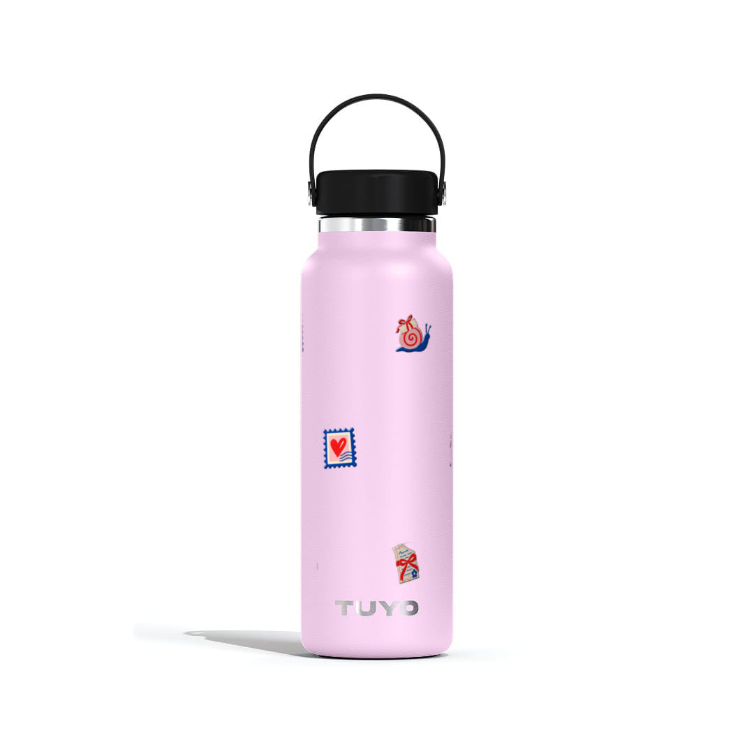 Garrafa Térmica Tuyo 1200ml Clube das Cartas Lilás
