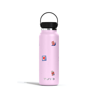 Garrafa Térmica Tuyo 1200ml Clube das Cartas Lilás