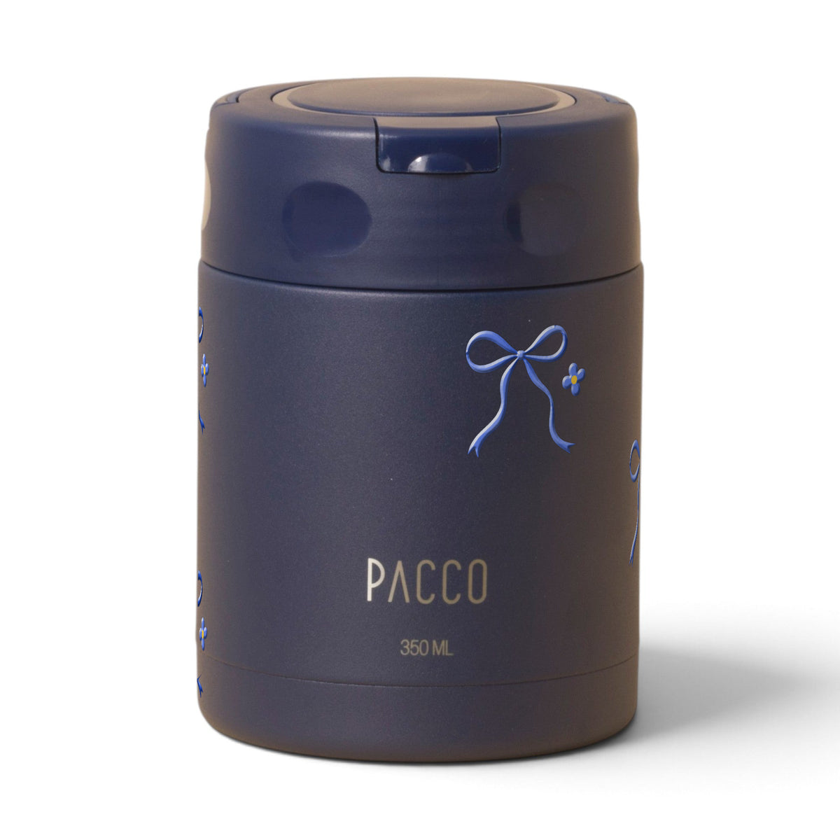 Pote Térmico PACCO FoodJar 350ml Laço Leve Marinho