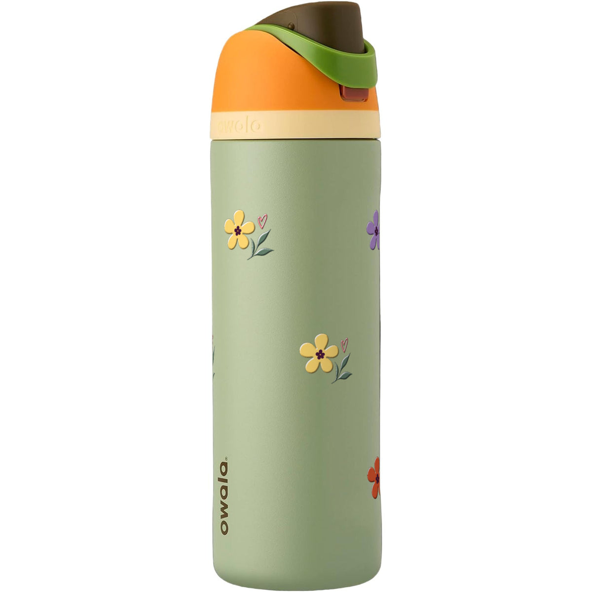 Garrafa Térmica Owala FreeSip 710ml Floral Club Camo Cool
