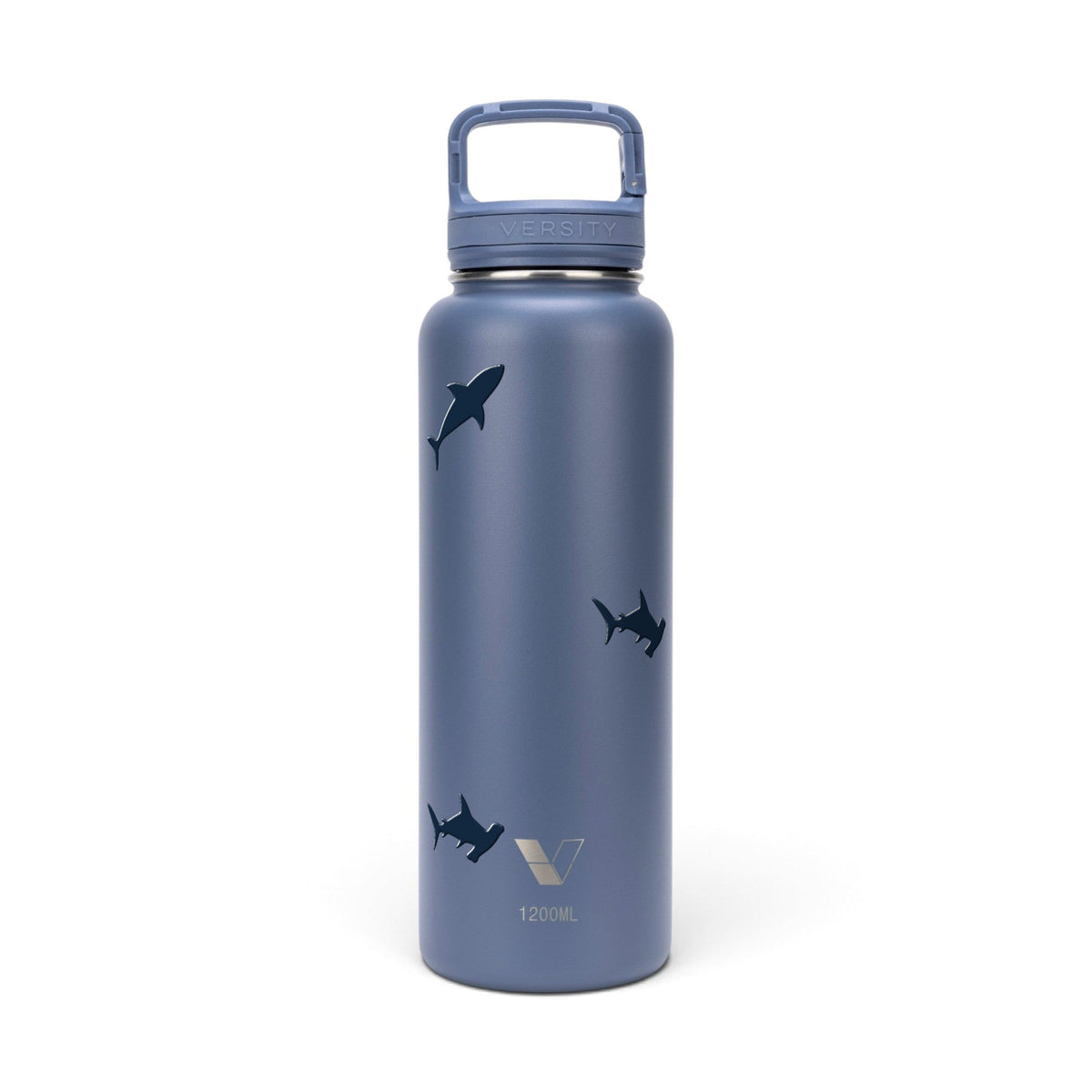 Garrafa Térmica Versity ColdKeeper 1200ml Tubarões Azul