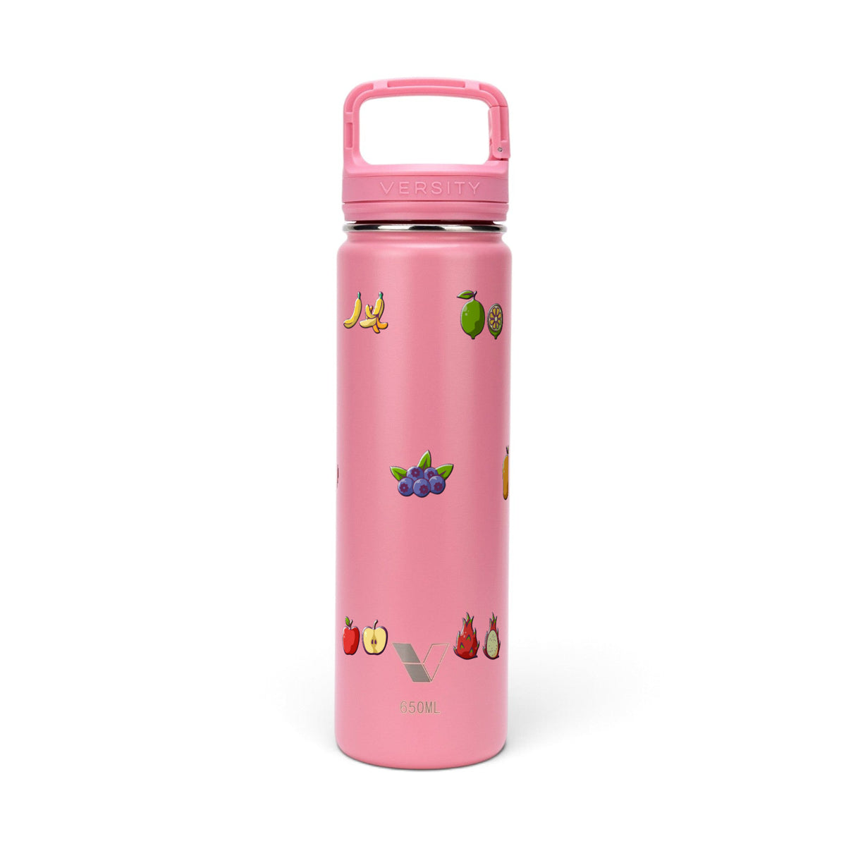 Garrafa Térmica Versity ColdKeeper 650ml Frutas Rosa Chiclete
