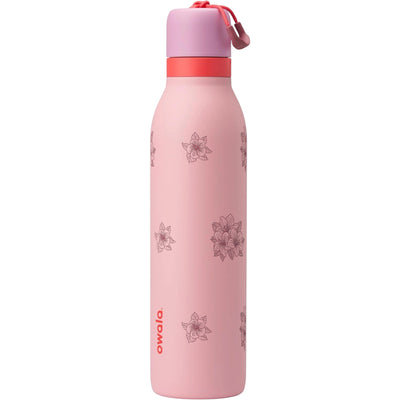Garrafa Térmica Owala Twist 710ml Floral Rosa Angel Cake