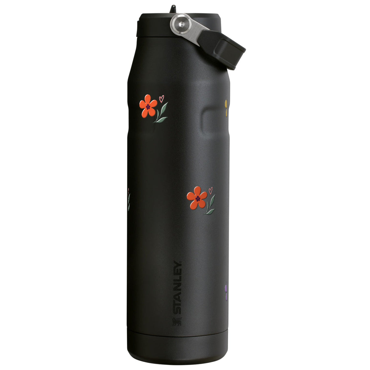 Garrafa Térmica Stanley Aerolight Flip Straw 1,1L Floral Club Black