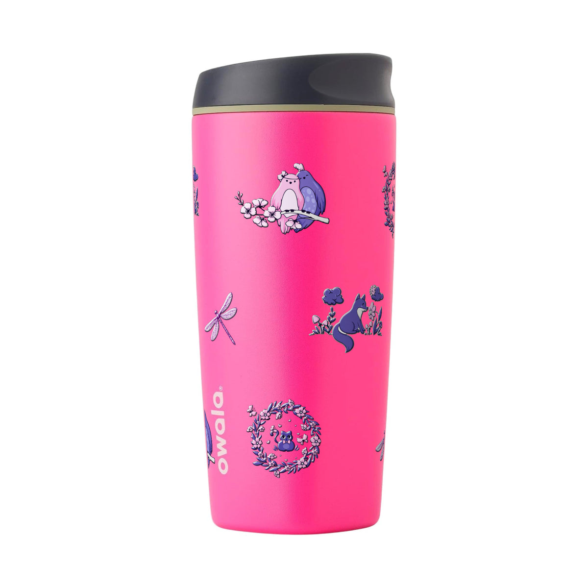 Copo Térmico Owala SmoothSip 600ml Natureza Lilás PINK WATERMELON