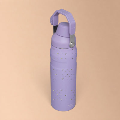 Garrafa Térmica Stanley Aerolight Fast Flow 710ml Corações Sálvia Lavender