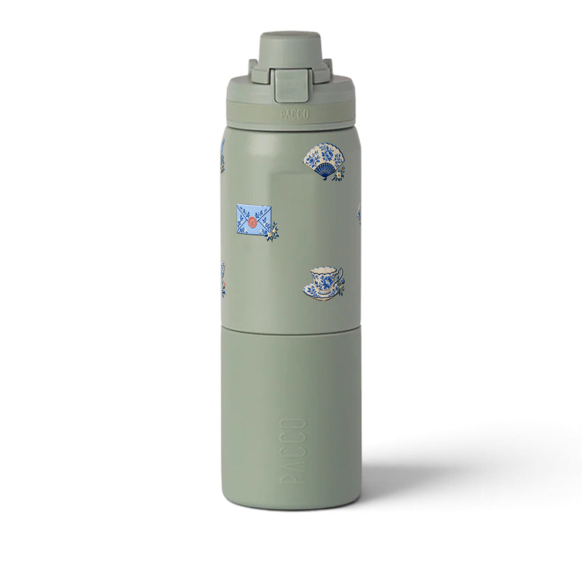 Garrafa Térmica PACCO Nexa 600ml Porcelana Azul Aqua Grey