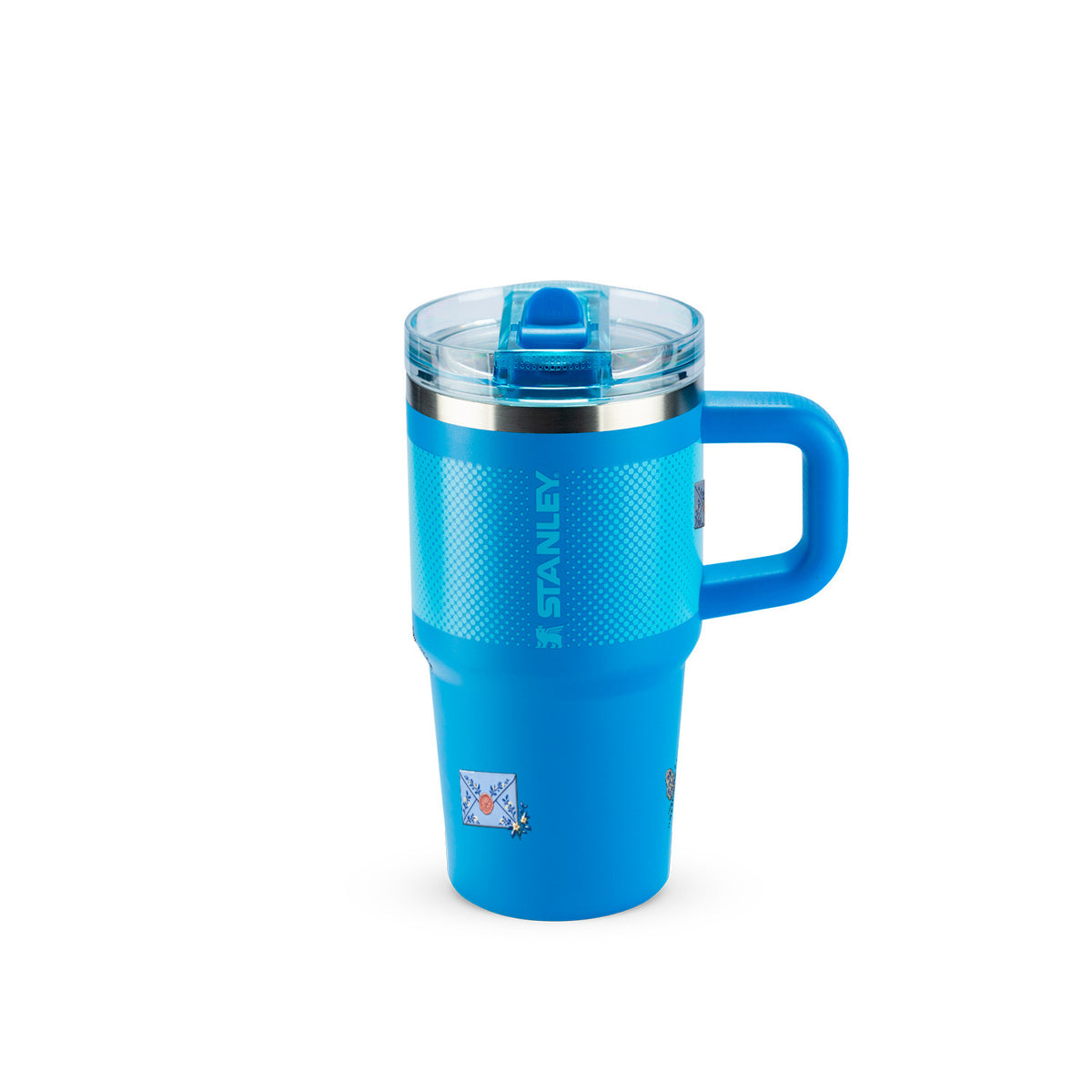 Copo Térmico Stanley Quencher Protour 591ml Porcelana Azul Azure Fade