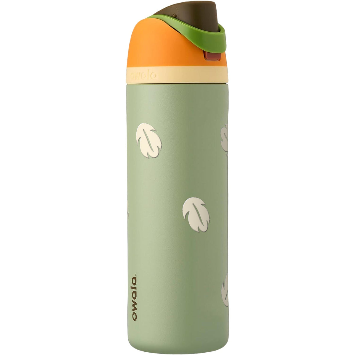 Garrafa Térmica Owala FreeSip 710ml Folhas Creme Camo Cool