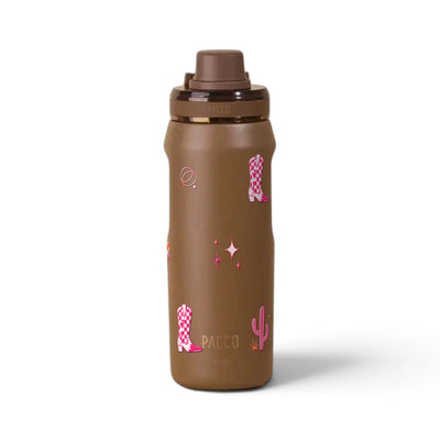Garrafa Térmica PACCO Vyta 500ml Country Rosa Chocolate