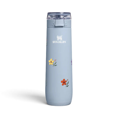 Garrafa Térmica Stanley Flowstate Spring 591ml Floral Club Blue Dream