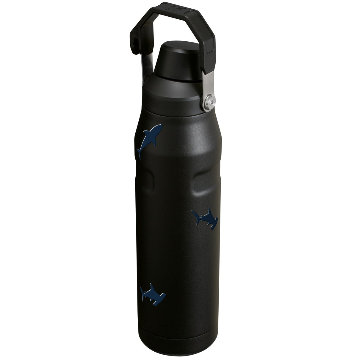 Garrafa Térmica Stanley Aerolight Fast Flow 1,1L Tubarões Matte Black