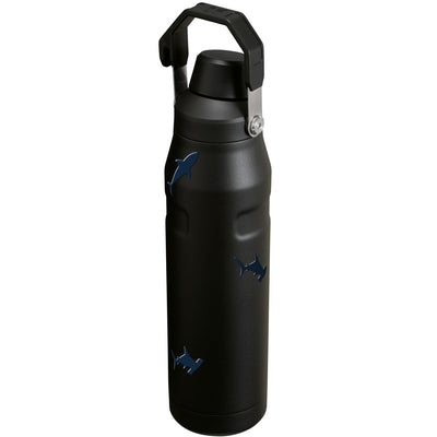 Garrafa Térmica Stanley Aerolight Fast Flow 1,1L Tubarões Matte Black