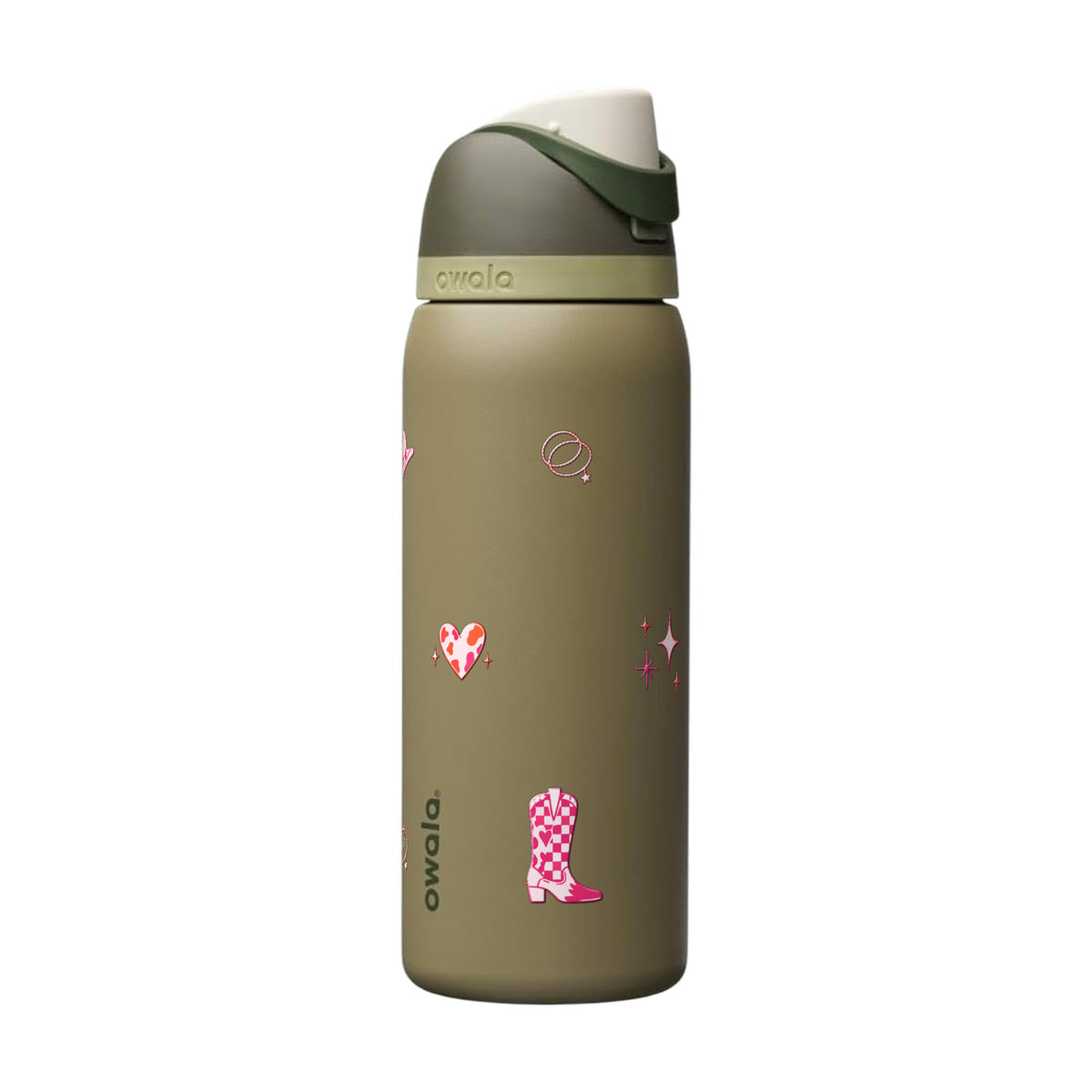Garrafa Térmica Owala FreeSip 946ml Country Rosa Off Road