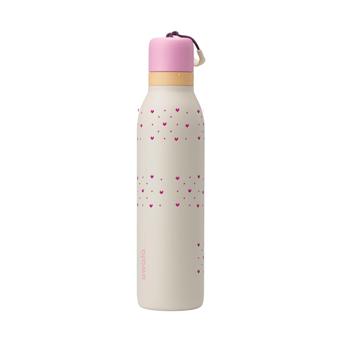 Garrafa Térmica Owala Twist 710ml Corações Rosa Daybreak