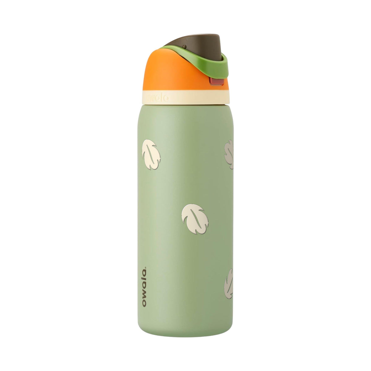 Garrafa Térmica Owala FreeSip 946ml Folhas Creme Camo Cool