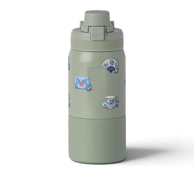 Garrafa Térmica PACCO Nexa 440ml Porcelana Azul Aqua Grey