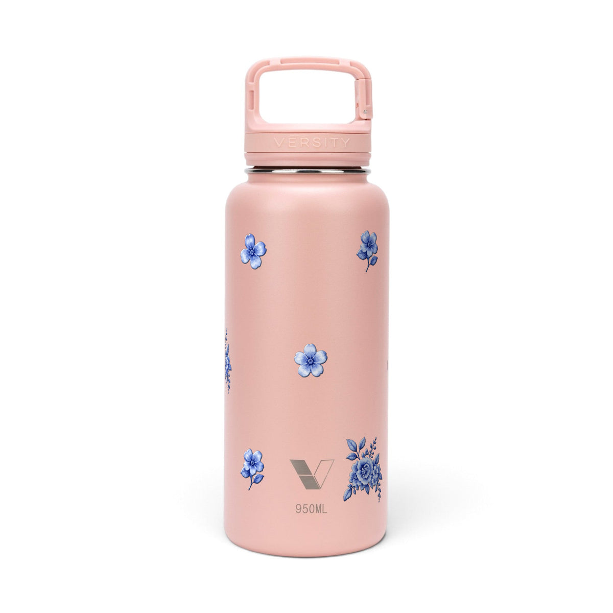 Garrafa Térmica Versity ColdKeeper 950ml Jardim Azul Rose