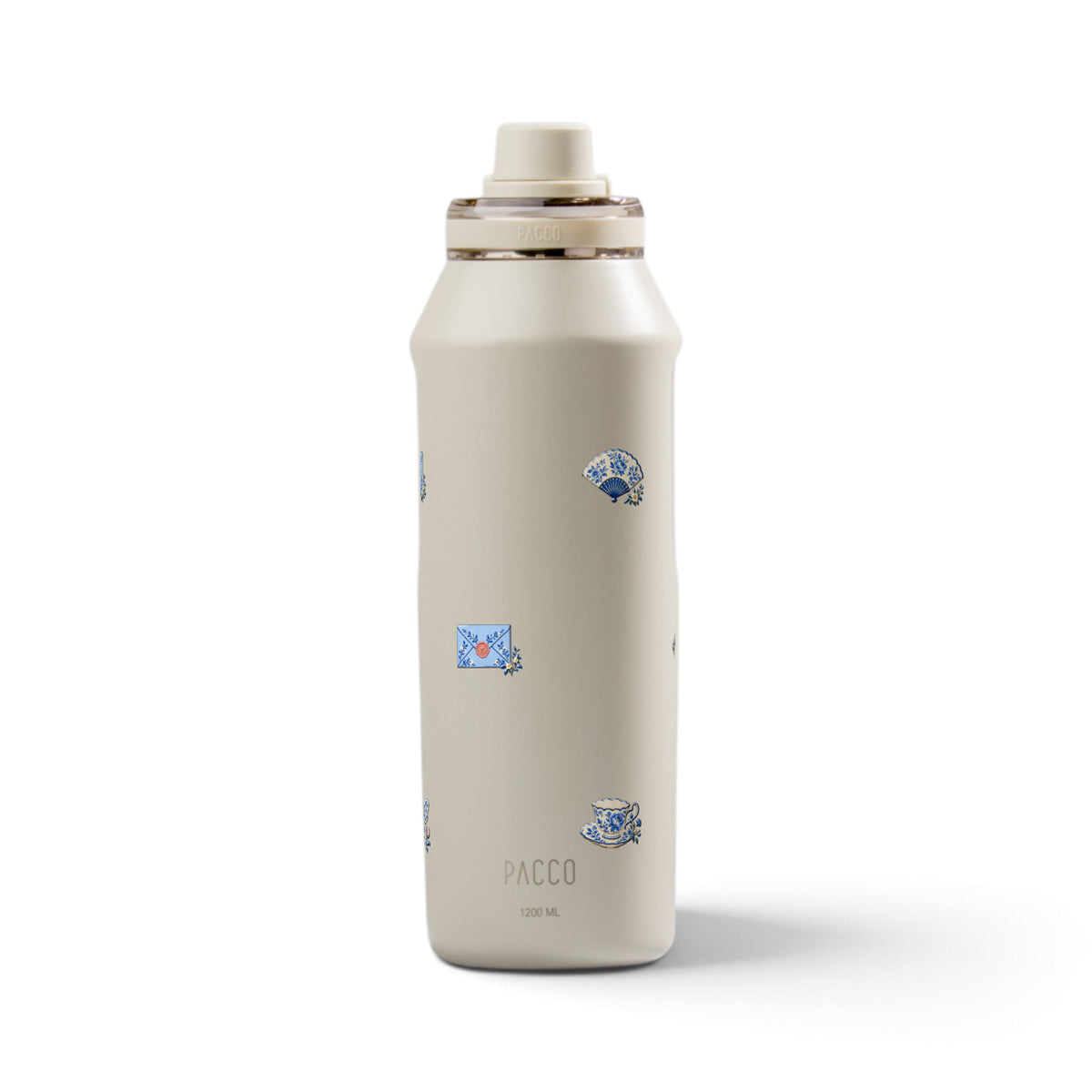 Garrafa Térmica PACCO Vyta 1200ml Porcelana Azul Creme