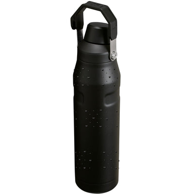 Garrafa Térmica Stanley Aerolight Fast Flow 1,1L Corações Preta Matte Black