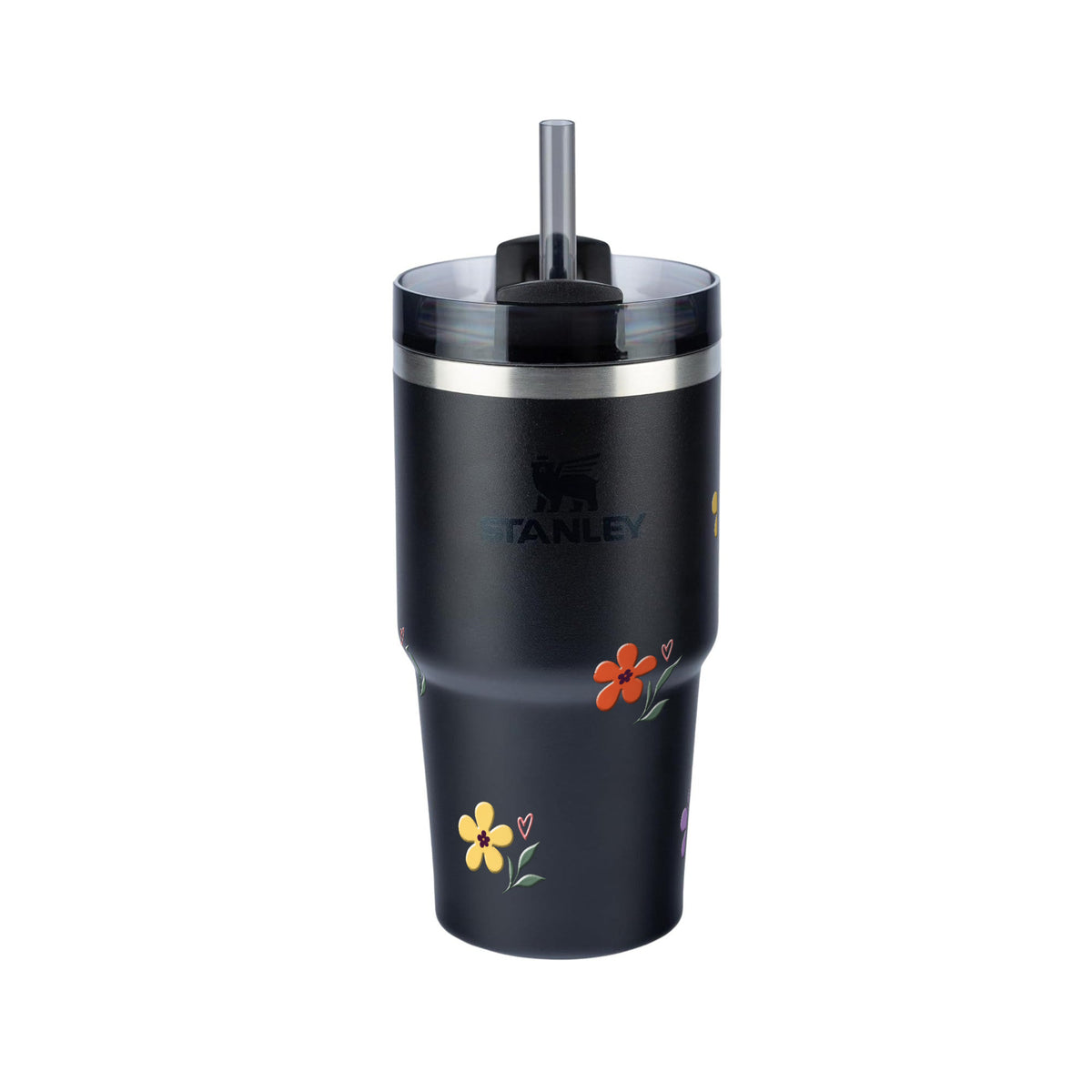 Copo Térmico Stanley Quencher 2.0 591ml Floral Club Black