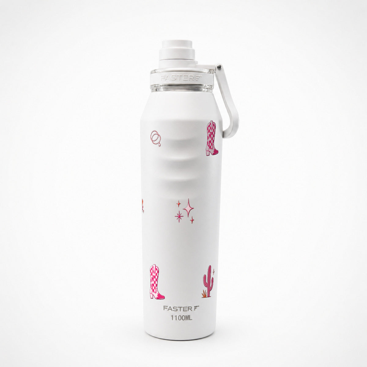 Garrafa Térmica Faster Oásis 1100ml Country Rosa Lótus