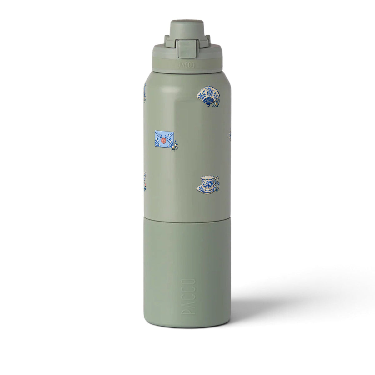 Garrafa Térmica PACCO Nexa 1000ml Porcelana Azul Aqua Grey