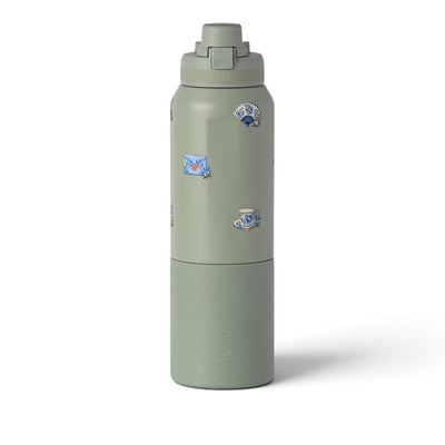 Garrafa Térmica PACCO Nexa 1000ml Porcelana Azul Aqua Grey