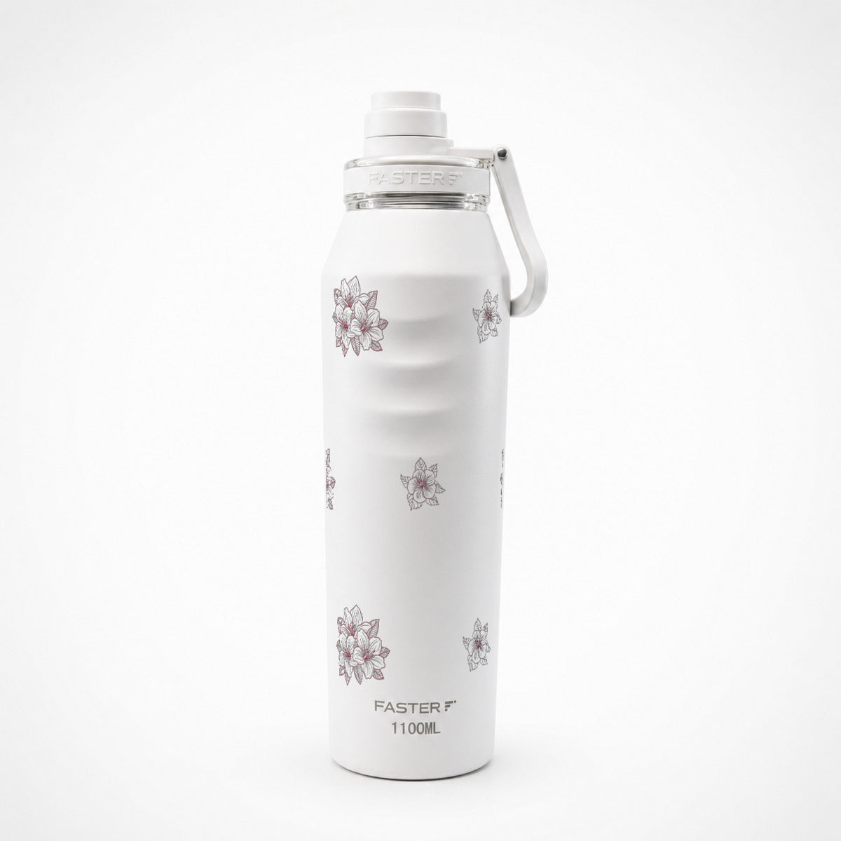 Garrafa Térmica Faster Oásis 1100ml Floral Rosa Lótus