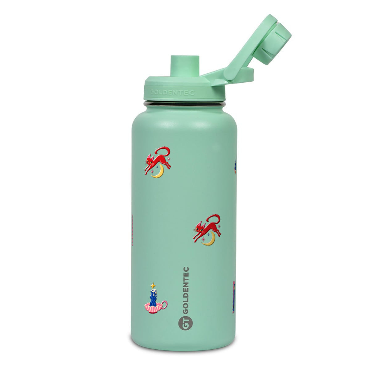 Garrafa Térmica Goldentec 1000ml After Hours Verde Menta