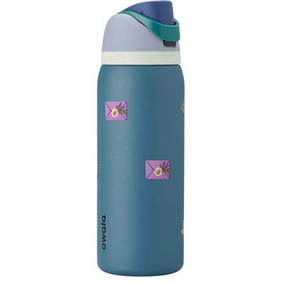 Garrafa Térmica Owala FreeSip 946ml Lavanda Botânica Denim