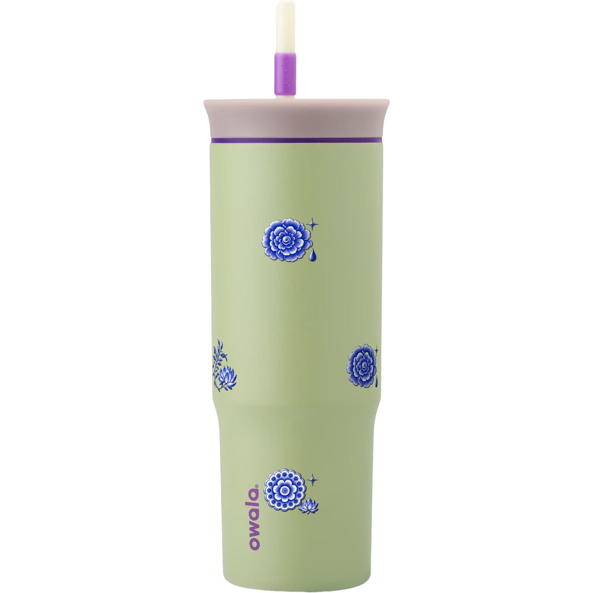 Copo Térmico Owala Tumbler 710ml Porcelana de Coalas Verde