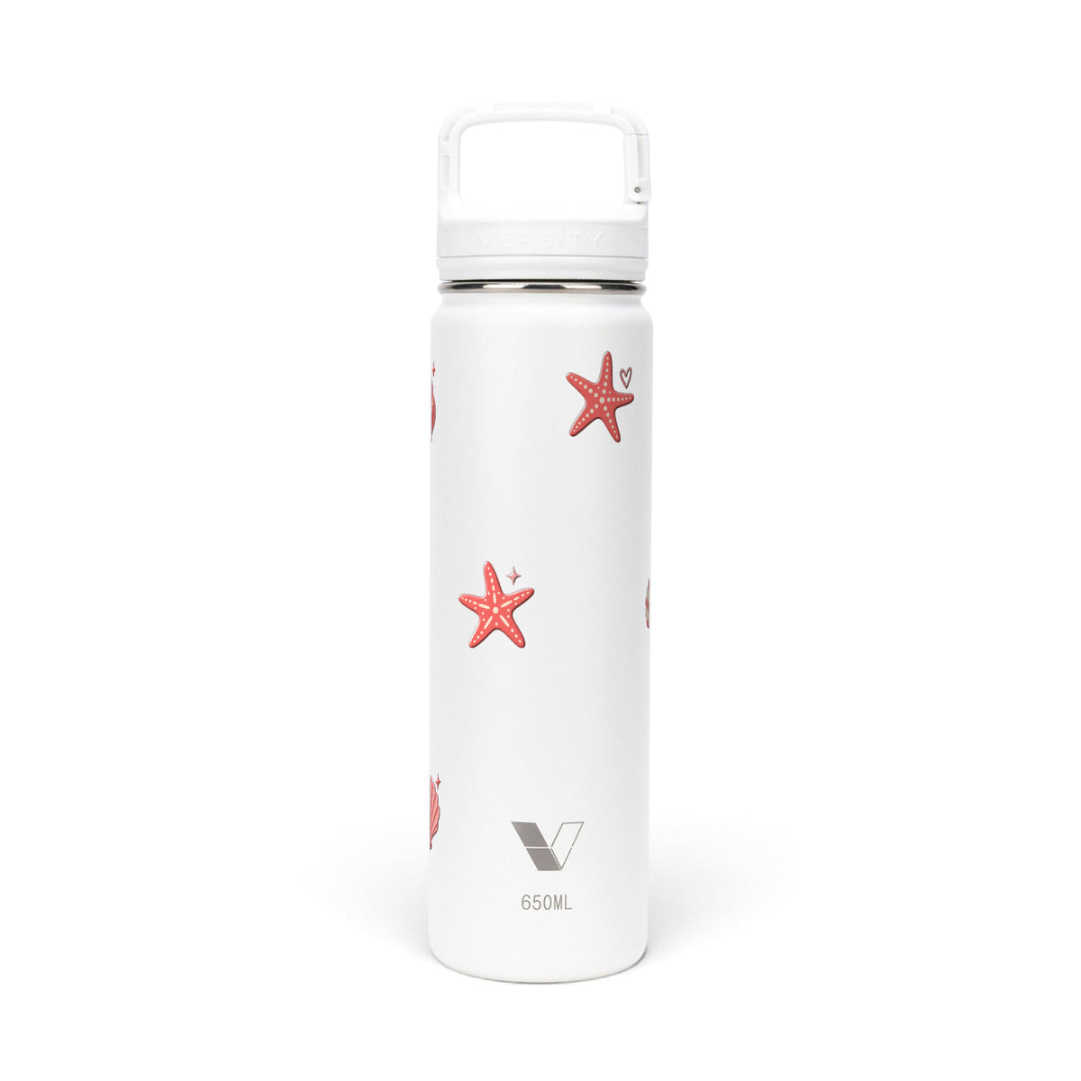 Garrafa Térmica Versity ColdKeeper 650ml Ocean Blush Branca