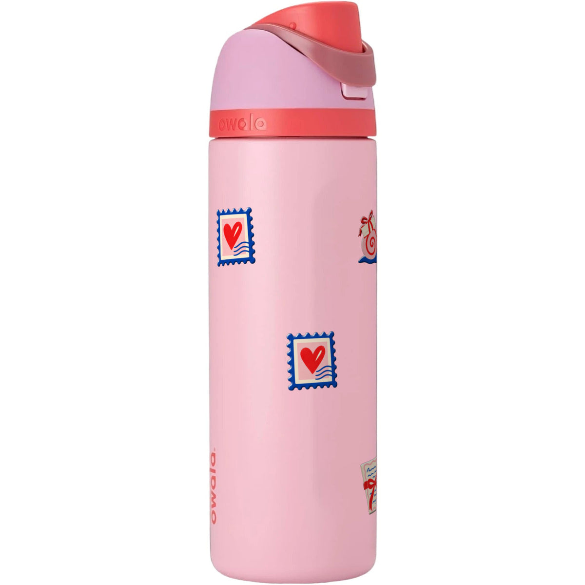 Garrafa Térmica Owala FreeSip 710ml Clube das Cartas Angel Cake
