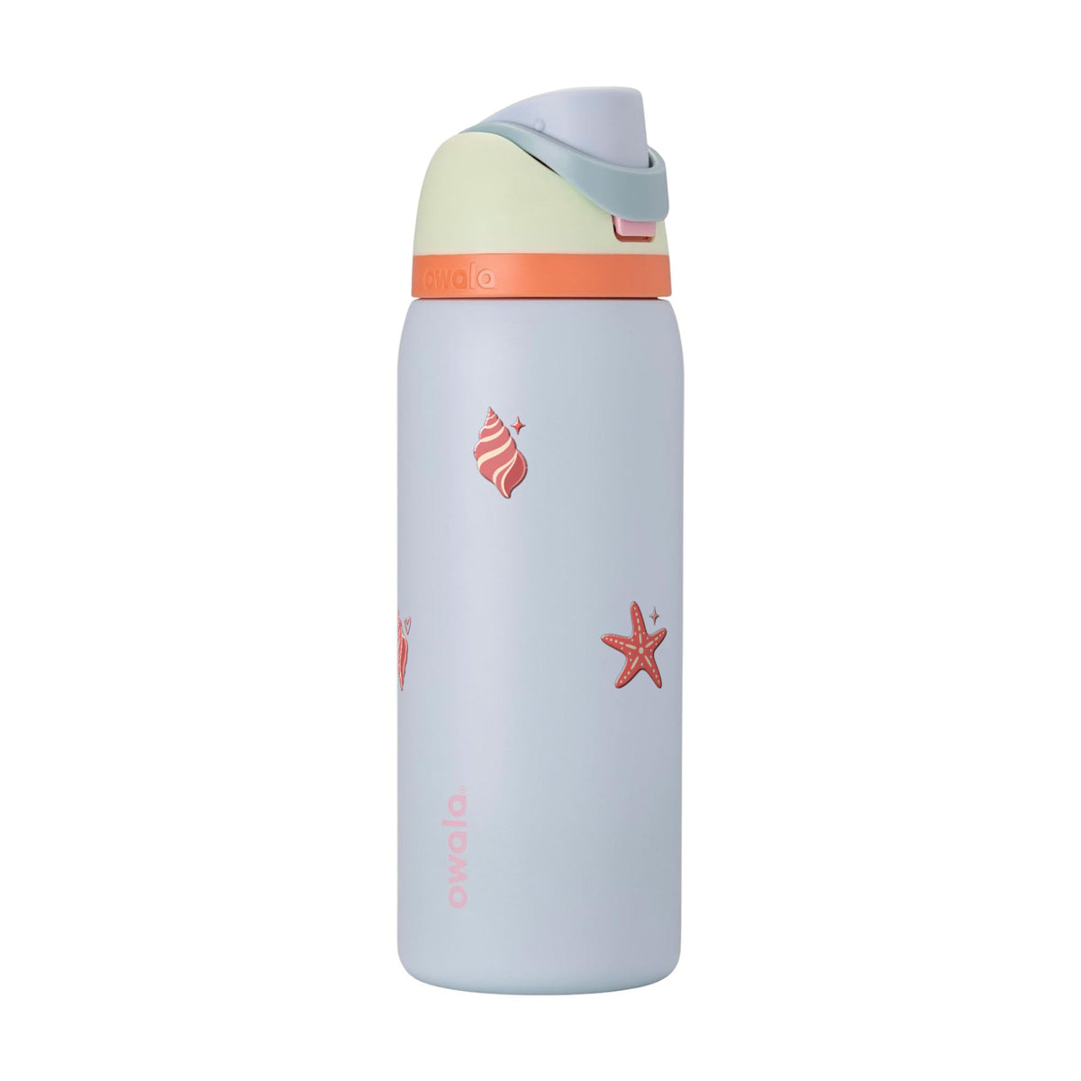 Garrafa Térmica Owala FreeSip 946ml Ocean Blush Beach House